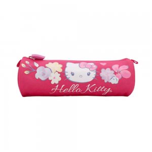 Penar Tip Etui Tubular pentru Fete, Model Hello Kitty, Culoare Roz Penar Tip Etui Tubular pentru Fete, Model Hello Kitty, Culoare Roz