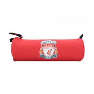 Penar Tip Etui Tubular pentru Baieti, Model Liverpool, Culoare Rosu Penar Tip Etui Tubular pentru Baieti, Model Liverpool, Culoare Rosu