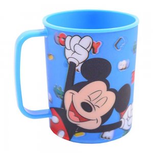 Cana din Plastic cu Model Mickey, Culoare Multicolor Cana din Plastic cu Model Mickey, Culoare Multicolor