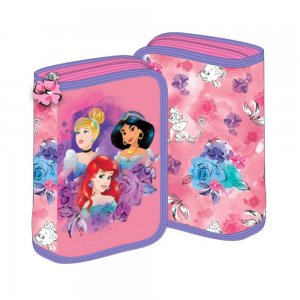 Penar Neechipat pentru Fete, 1 Fermoar cu 2 Extensii, Model Princess, Culoare Multicolor Penar Neechipat pentru Fete, 1 Fermoar cu 2 Extensii, Model Princess, Culoare Multicolor