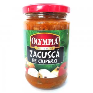 Zacusca de Ciuperci Olympia, 314 ml Zacusca de Ciuperci Olympia, 314 ml