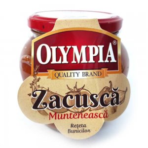 Zacusca Munteneasca Olympia, 550 g Zacusca Munteneasca Olympia, 550 g