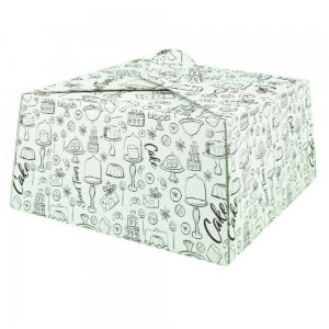 Cutii Tort Generic Alb CT2, 25 Buc/Set, 270x270x145 mm Cutii Tort Generic Alb CT2, 25 Buc/Set, 270x270x145 mm