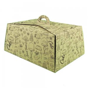 Cutii Tort Generic Natur CT4, 25 Buc/Set, 250x340x145 mm