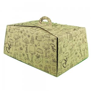 Cutii Tort Generic Natur CT5, 25 Buc/Set, 340x460x145 mm