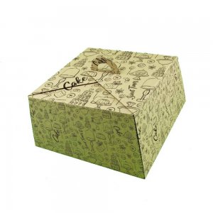 Cutii Tort Generic Natur CT7, 25 Buc/Set, 350x350x145 mm