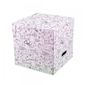 Cutii Tort cu Capac Generic Folie, 25 Buc/Set, 330x330x330 mm Cutii Tort cu Capac Generic Folie, 25 Buc/Set, 330x330x330 mm