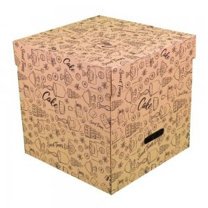 Cutii Tort cu Capac Generic Natur, 25 Buc/Set, 330x330x330 mm Cutii Tort cu Capac Generic Natur, 25 Buc/Set, 330x330x330 mm