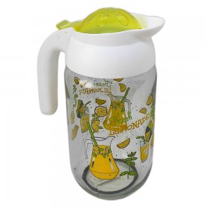 Cana pentru Suc, Material Sticla si Plastic, Capacitate 1,5 L Cana pentru Suc, Material Sticla si Plastic, Capacitate 1,5 L