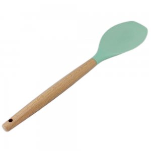Lingura din Silicon pentru Gatit, Culoare Verde