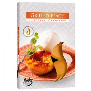 Set 6 Lumanari Parfumate Tip Pastila, Grilled Peach Set 6 Lumanari Parfumate Tip Pastila, Grilled Peach