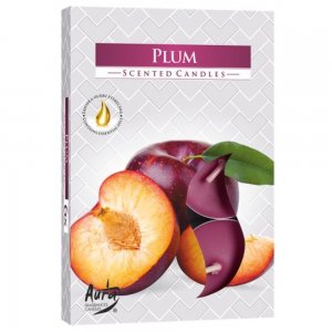 Set 6 Lumanari Parfumate Tip Pastila, Plum Set 6 Lumanari Parfumate Tip Pastila, Plum