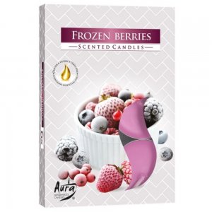 Set 6 Lumanari Parfumate Tip Pastila, Frozen Berries Set 6 Lumanari Parfumate Tip Pastila, Frozen Berries