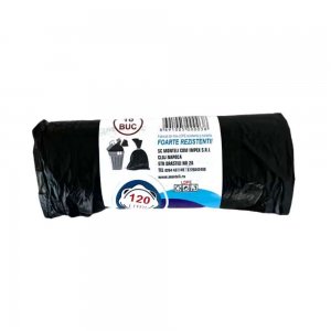 Saci Menajeri Monteli, 70x110 cm, 120 L, 10 Buc/Rola Saci Menajeri Monteli, 70x110 cm, 120 L, 10 Buc/Rola