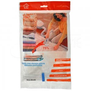 Sac Vidat pentru Haine, 60x80 cm Sac Vidat pentru Haine, 60x80 cm