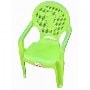 Scaun pentru Copii KM din Plastic, Culoare Verde Scaun pentru Copii KM din Plastic, Culoare Verde