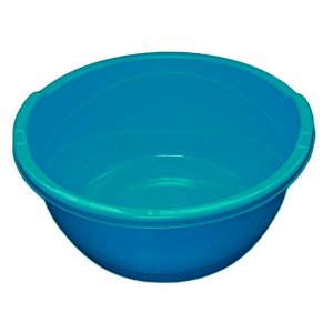 Lighean Rotund cu Manere din Plastic, Capacitate 25 L, Culoare Albastru Inchis Lighean Rotund cu Manere din Plastic, Capacitate 25 L, Culoare Albastru Inchis