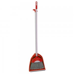 Set Faras Inalt si Matura din Plastic, Culoarea Rosu Set Faras Inalt si Matura din Plastic, Culoarea Rosu