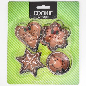 Forme pentru Biscuiti, 12 Buc/Set, Material Otel, Diverse Modele Forme pentru Biscuiti, 12 Buc/Set, Material Otel, Diverse Modele