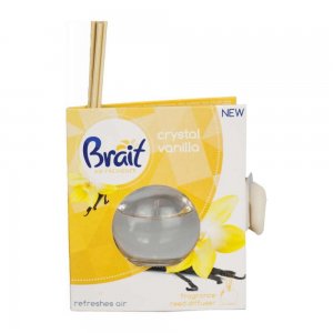 Odorizant Brait cu Bete de Ratan, Crystal Vanilla, 40 ml