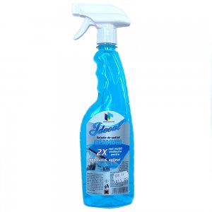 Solutie de Spalat Geamuri Ideeal, cu Pulverizator, 750 ml
