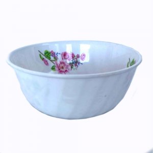 Castron din Plastic, Model Floral, 17.8 cm Castron din Plastic, Model Floral, 17.8 cm