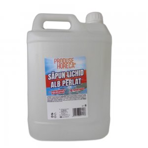 Sapun Lichid Alb Perlat, Produse Horeca, Parfum Placut, 5 l