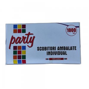 Scobitori din Lemn Misavan, Ambalate Individual, 1000 Buc/Set Scobitori din Lemn Misavan, Ambalate Individual, 1000 Buc/Set