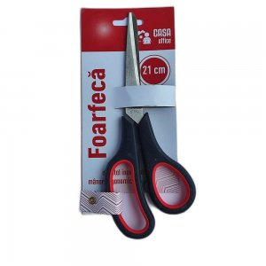 CASA OFFICE Foarfeca de Birou cu Maner Ergonomic, Material Lama Otel Inoxidabil, Dimensiune 210 mm CASA OFFICE Foarfeca de Birou cu Maner Ergonomic, Material Lama Otel Inoxidabil, Dimensiune 210 mm