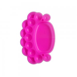 CASA OFFICE Paleta Pictura Ovala Mare, Paleta pentru Amestecat Culori, 15 Compartimente, Material Plastic, Culoare Roz, Dimensiune 20,5x14 cm CASA OFFICE Paleta Pictura Ovala Mare, Paleta pentru Amestecat Culori, 15 Compartimente, Material Plastic, Culoare Roz, Dimensiune 20,5x14 cm