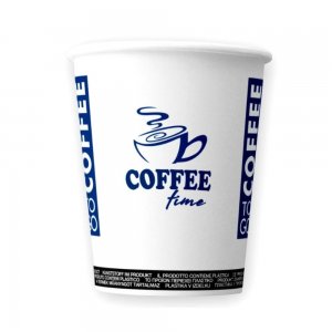 Bax 2000 Pahare din Carton 8 OZ Coffee Time, Carton Alb Printat Albastru Bax 2000 Pahare din Carton 8 OZ Coffee Time, Carton Alb Printat Albastru