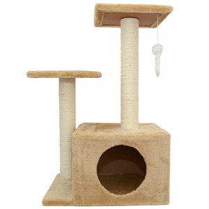 Ansamblu de Joaca Miau Miau pentru Pisici, Twin, Dimensiune 44x33x71 cm Ansamblu de Joaca Miau Miau pentru Pisici, Twin, Dimensiune 44x33x71 cm