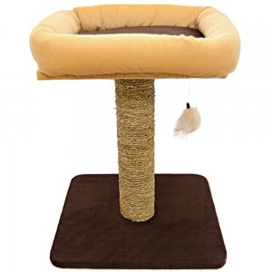 Ansamblu de Joaca Miau Miau pentru Pisici, Patrat, Dimensiune 40x40x49 cm Ansamblu de Joaca Miau Miau pentru Pisici, Patrat, Dimensiune 40x40x49 cm