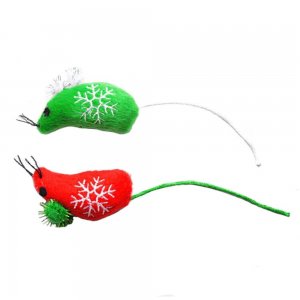 Jucarie 4 Dog pentru Pisici Red Mouse, 2 Buc/Pachet Jucarie 4 Dog pentru Pisici Red Mouse, 2 Buc/Pachet