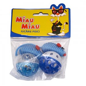 Jucarie Miau Miau HL22 Minge Sisal si Soricel, 2 Buc/Pachet Jucarie Miau Miau HL22 Minge Sisal si Soricel, 2 Buc/Pachet