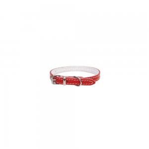 Zgarda pentru Caini din Pasla Rosie, 12x360 mm Zgarda pentru Caini din Pasla Rosie, 12x360 mm