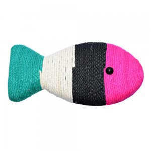 Sisal Scratch Miau Miau, 26,5x13x4 cm, Peste Multicolor Sisal Scratch Miau Miau, 26,5x13x4 cm, Peste Multicolor