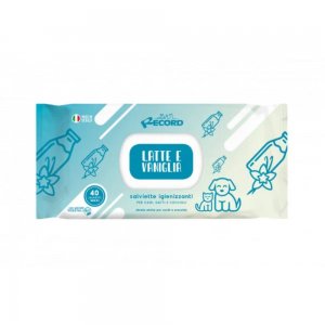 Servetele Antibacteriene Record cu Lapte & Vanilie, 40 Buc Servetele Antibacteriene Record cu Lapte & Vanilie, 40 Buc