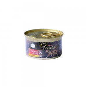 Conserva pentru Pisici Desire Kitten cu Pui File si Aloe, 85 g