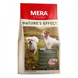 Hrana Uscata pentru Caini Mera Dog Natures Effect Adult Mini cu Mistret, 3 kg Hrana Uscata pentru Caini Mera Dog Natures Effect Adult Mini cu Mistret, 3 kg