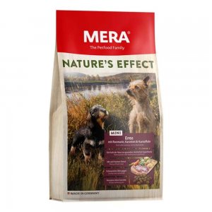 Hrana Uscata pentru Caini Mera Dog Natures Effect Ad Mini cu Rata, 3 kg Hrana Uscata pentru Caini Mera Dog Natures Effect Ad Mini cu Rata, 3 kg