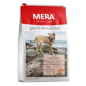 Hrana Uscata pentru Caini Mera Dog Pure Adult Somon & Orez, 12,5 kg Hrana Uscata pentru Caini Mera Dog Pure Adult Somon & Orez, 12,5 kg