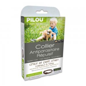 Zgarda Antiparazitara Pilou pentru Caini Junior Talie Mica, 35 cm Zgarda Antiparazitara Pilou pentru Caini Junior Talie Mica, 35 cm