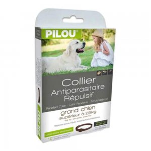 Zgarda Antiparazitara Pilou pentru Caini Talie Mare, 75 cm Zgarda Antiparazitara Pilou pentru Caini Talie Mare, 75 cm
