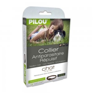 Zgarda Antiparazitara Pilou pentru Pisici, 35 cm Zgarda Antiparazitara Pilou pentru Pisici, 35 cm