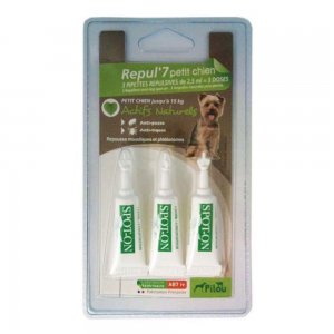 Pipeta Antiparazitara Pilou pentru Caini Talie Mica, 3x1,5 ml Pipeta Antiparazitara Pilou pentru Caini Talie Mica, 3x1,5 ml