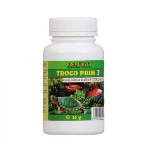 Hrana pentru Pesti si Broaste Testoase Troco Prim 2 Granule, 75 g Hrana pentru Pesti si Broaste Testoase Troco Prim 2 Granule, 75 g