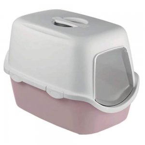 Litiera cu Acoperis Stefanplast Cathy, Roz, Dimensiune 56x40x40 cm Litiera cu Acoperis Stefanplast Cathy, Roz, Dimensiune 56x40x40 cm