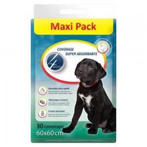 Covorase Absorbante 4 Dog Maxi, Dimensiune 60x60 cm, 30 Buc/Pachet Covorase Absorbante 4 Dog Maxi, Dimensiune 60x60 cm, 30 Buc/Pachet