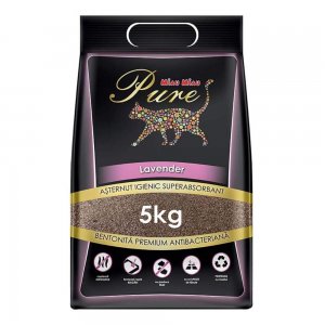 Asternut Miau Miau Pure Lavanda, 5 kg Asternut Miau Miau Pure Lavanda, 5 kg